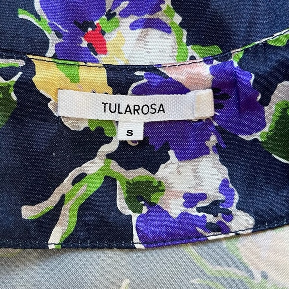 Tularosa Blue Sid Wrap Maxi Dress in Armada- Festival - Picture 12 of 13